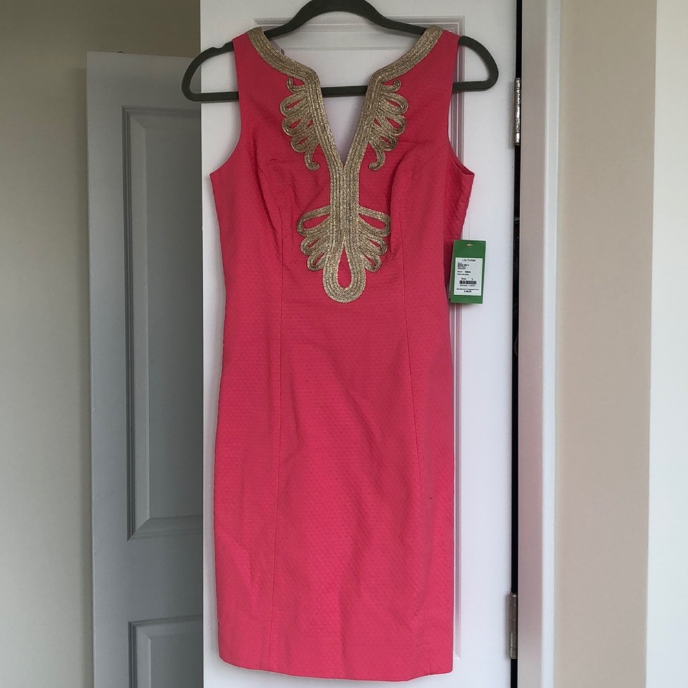 Lilly Pulitzer | Salmon Janice Shift Dress NWT ✨